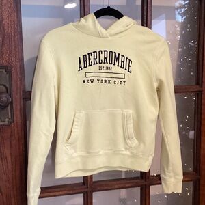 Abercrombie & Fitch Yellow Hoodie
